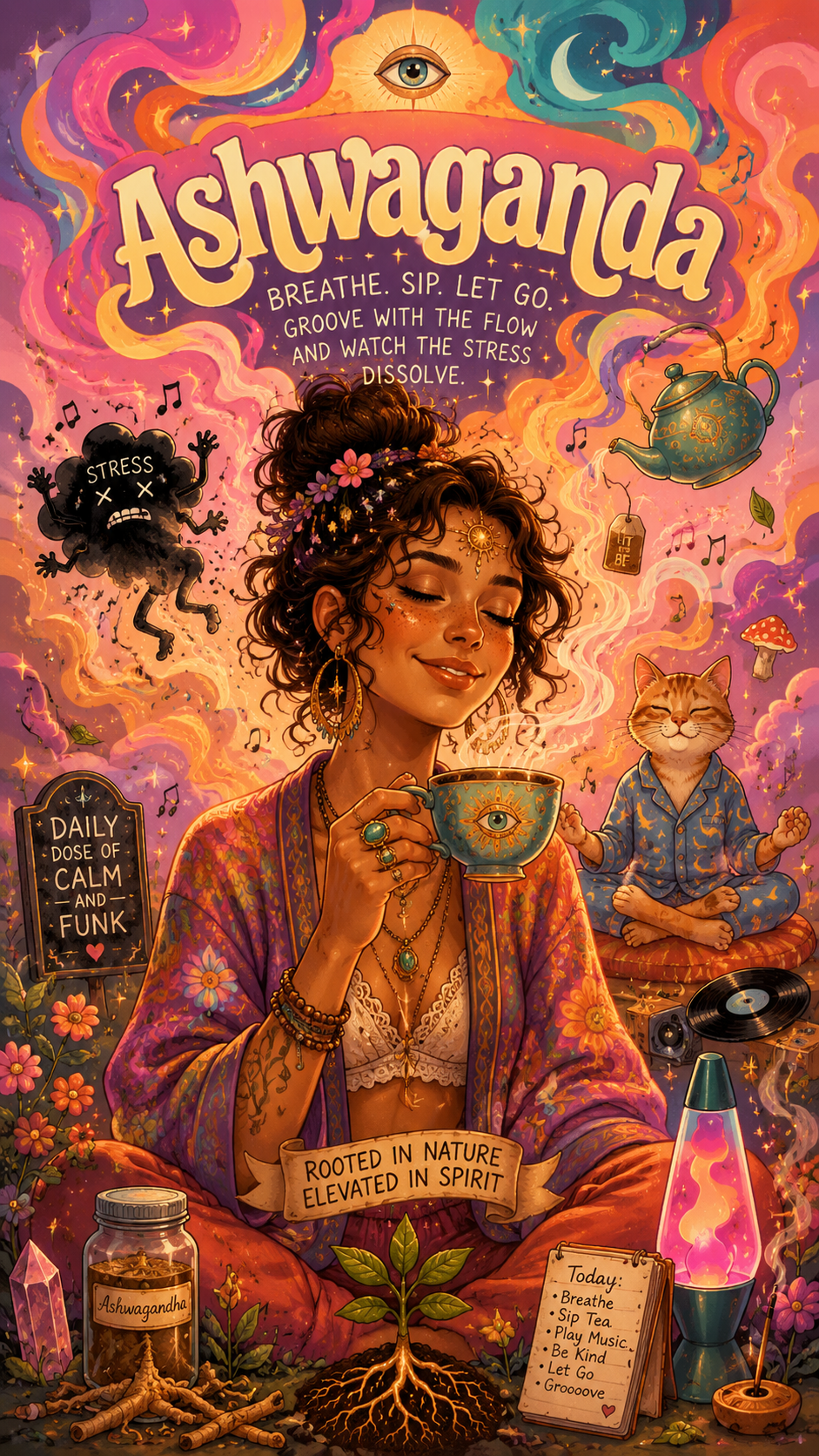 Illustration Ashwaganda