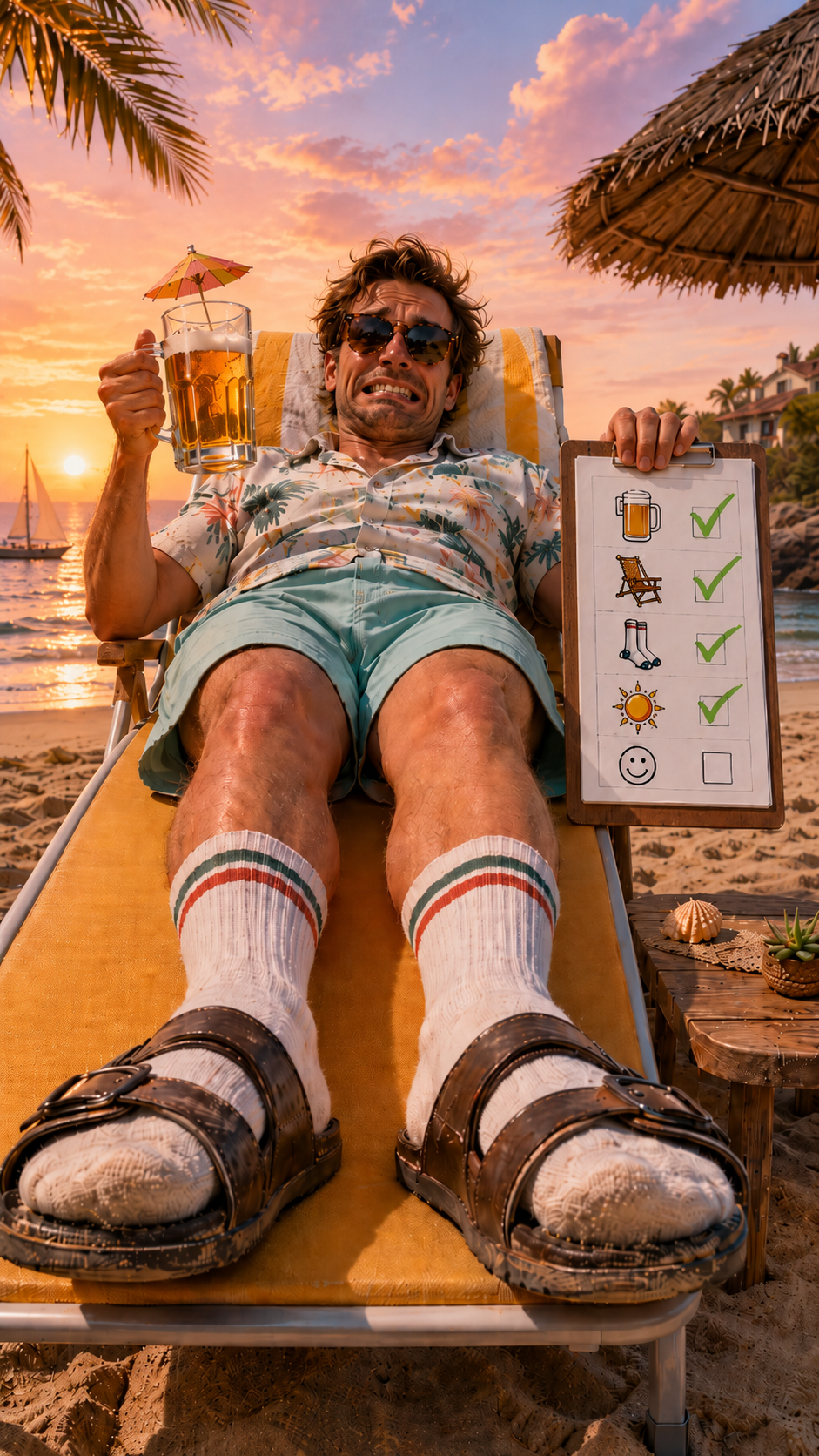 Illustration Keine Panik, alles geplant