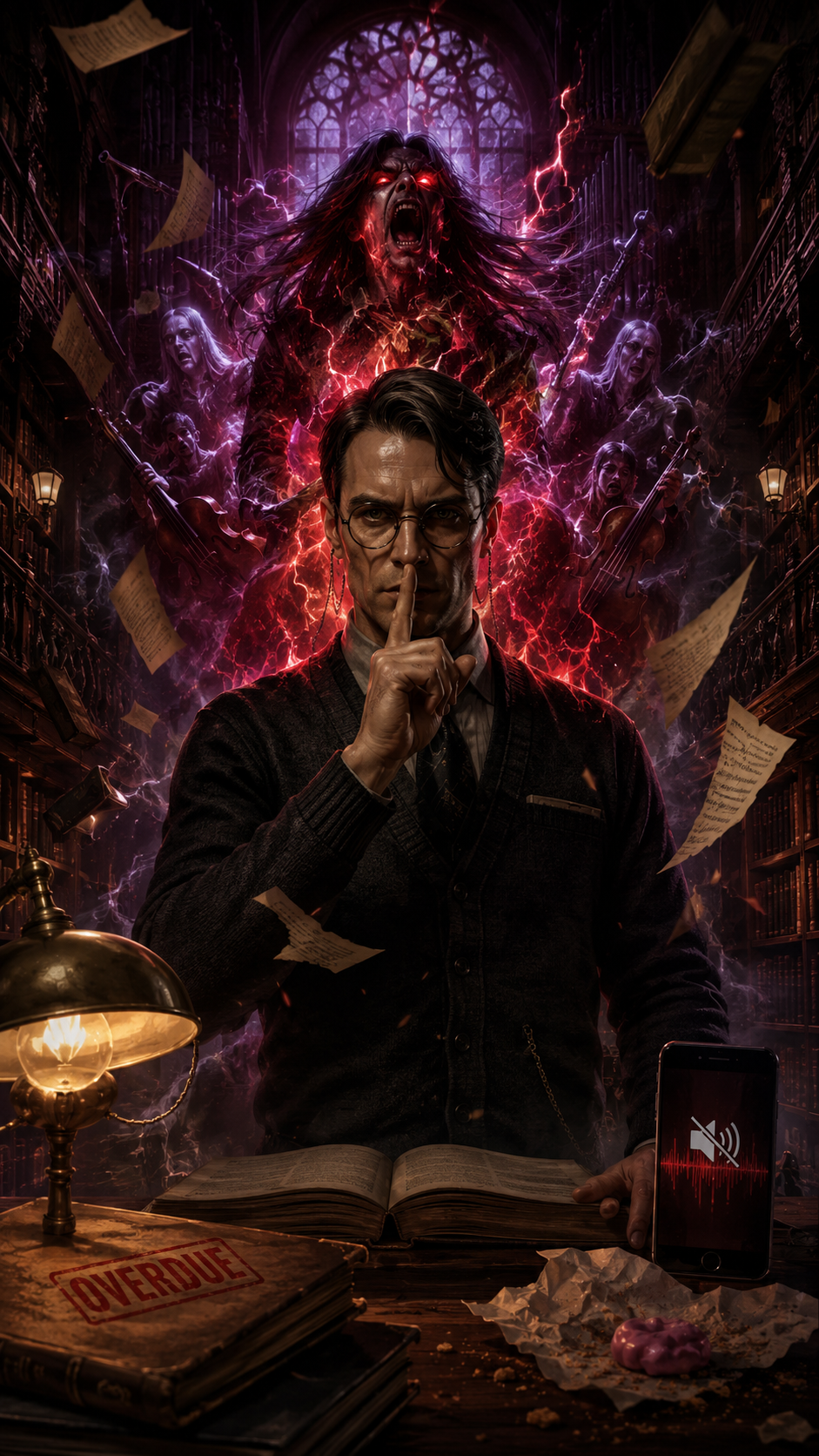 Illustration Le Gardien du Silence